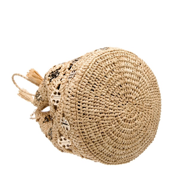 Paco Rabanne Raffia Bucket Bag - Picture 2 of 7